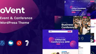 Ovent v.1.0.4 – Event & Conference WordPress Download
