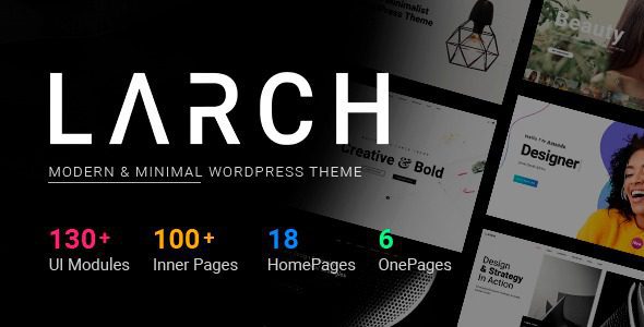 Larch-Responsive-Minimal-Multipurpose-WordPress-Theme-Nulled-Download