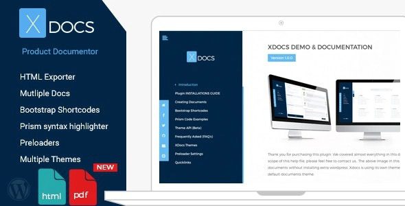 X Docs v1.1.1 WordPress Product Documentation Creator Download