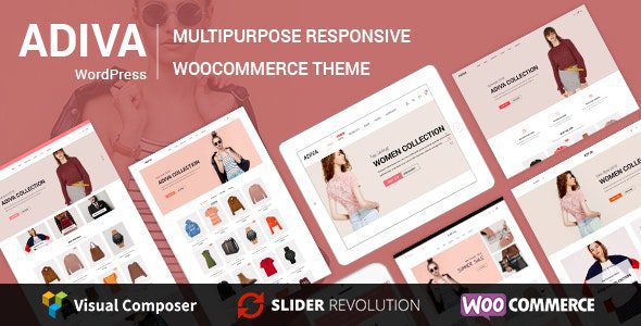 Adiva eCommerce WordPress Theme v.2.9