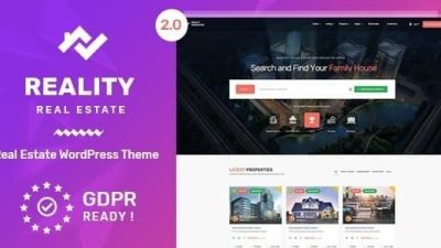 Reality v.2.5.9 – Real Estate WordPress Theme GPL
