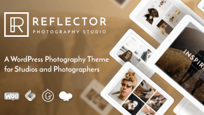 Reflector v1.2.2 – Studio Photography WordPress Theme