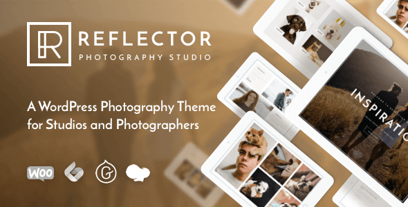 Reflector v1.2.2 – Studio Photography WordPress Theme