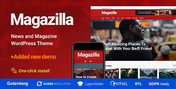 Magazilla – News & Magazine Theme v1.0.6 Download