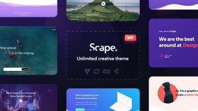 Scape v1.4.13 – Multipurpose WordPress Theme Download