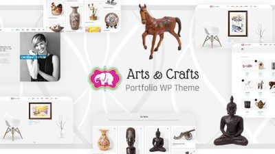 Crafts & Arts – Handmade Artist WordPress Theme v2.0 Download