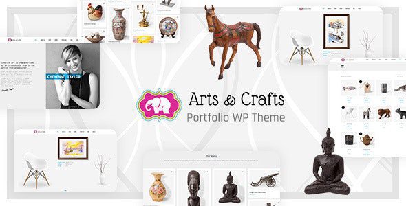 Crafts & Arts – Handmade Artist WordPress Theme v2.0 Download