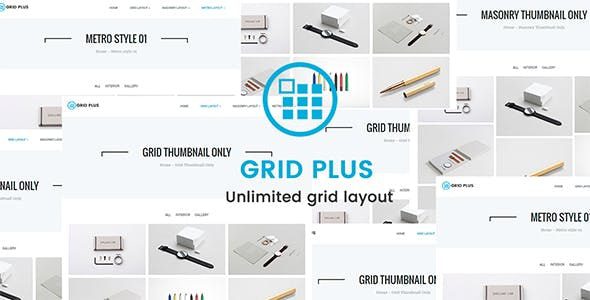 Grid Plus – Grid Posts for WordPress v3.2 Download