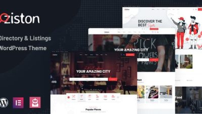 Ziston v1.1.2 – Directory Listing WordPress Theme