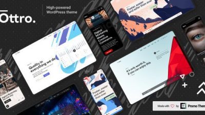 Ottro v1.0.6 – Portfolio & MultiPurpose WordPress Free Download
