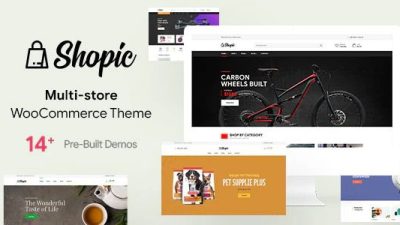 Shopic-多用途-Woocommerce-Wordpress-Theme-Nulled-Download