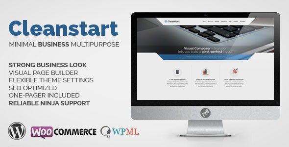 Cleanstart v2.0 – WP Business Theme Download
