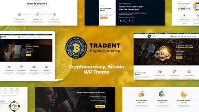 Tradent – Cryptocurrency, Bitcoin WordPress Theme v2.2 – Download