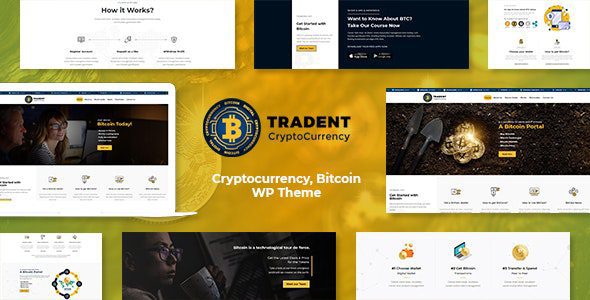 Tradent – Cryptocurrency, Bitcoin WordPress Theme v2.2 – Download