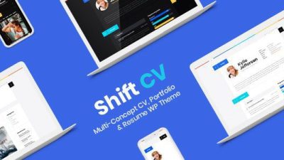 ShiftCV – Blog Resume Portfolio WordPress v3.0.4 Download