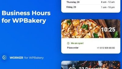 Business Hours for WPBakery – Worker addon v1.0.3 Download