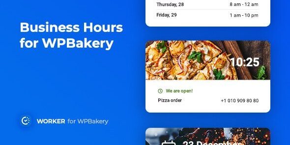 Business Hours for WPBakery – Worker addon v1.0.3 Download