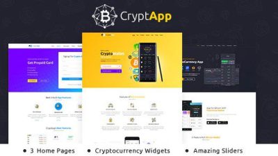 CryptApp-Landing-Page-Theme-Nulled-Download
