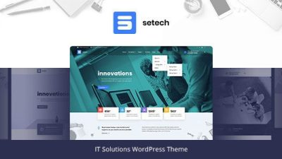Setech – IT Services and Solutions WordPress Theme v1.0.3 Download