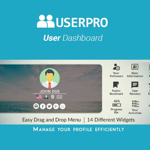 UserPro DashBoard v3.7 Download