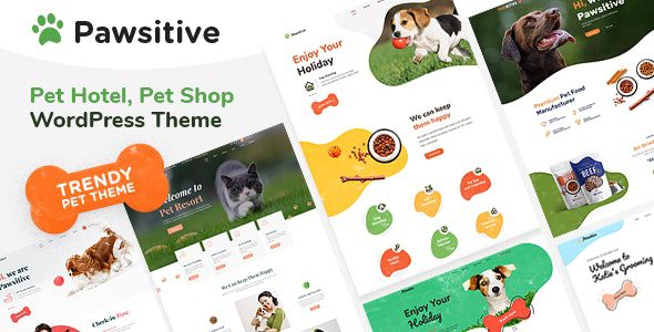 Pawsitive – Pet Care & Pet Shop WordPress Theme v1.1.0 Download