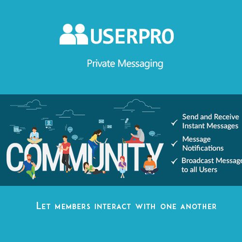 UserPro – Private Messages Add-on v4.9.2 Download