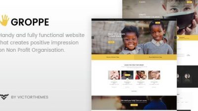 Groppe – Nonprofit WordPress Theme v.2.7.1 Download