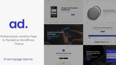 Advent v1.3.6 – Digital Marketing WordPress Theme Download
