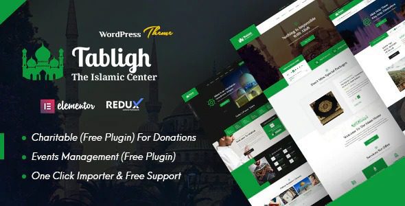 Tabligh-Islamic-Institute&Mosque-WordPress-Theme-Nulled-Download