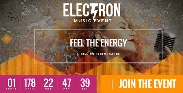 Electron – Event Concert & Conference Theme v1.6.3 Download