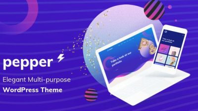 Pepper – Elegent Multi Purpose WordPress Theme v.1.5 Download