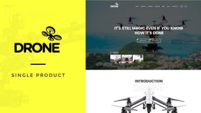 Drone – Single Product WordPress Theme v.1.26 Download