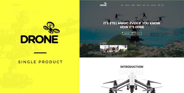 Drone – Single Product WordPress Theme v.1.26 Download