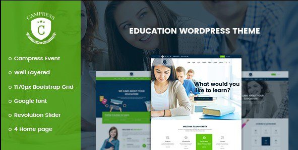 Camppress-Responsive-Education-Nulled-Download