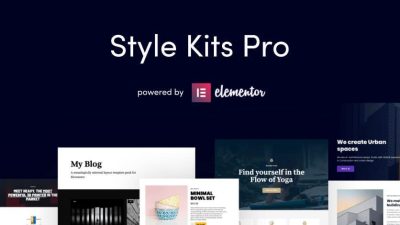 Style Kits Pro – Get an Unfair Design Advantage in Elementor v1.1.2 Download
