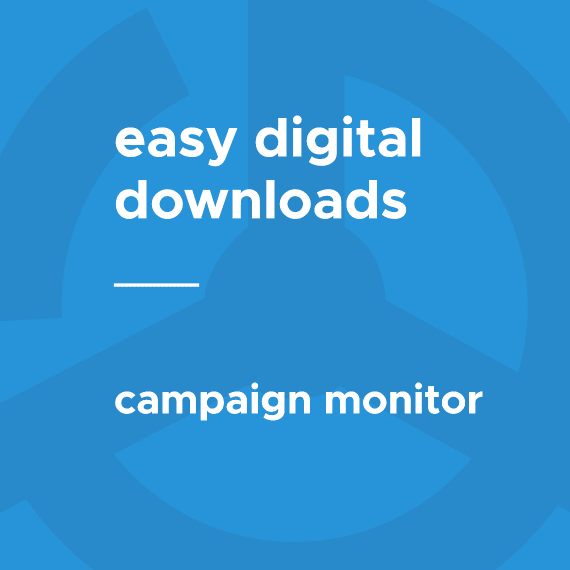 Easy Digital Downloads Campaign Monitor 破解版下载