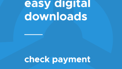 Easy Digital Downloads Check Payment Gateway 破解版下载