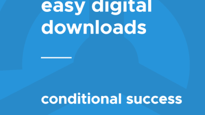 Easy Digital Downloads Conditional Success Redirects 破解版下载