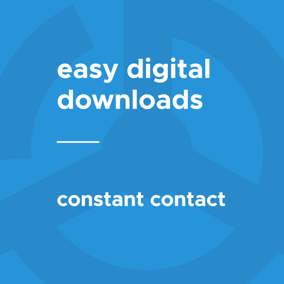 Easy Digital Downloads Constant Contact 破解版下载