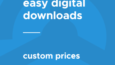 Easy Digital Downloads Custom Prices 破解版下载