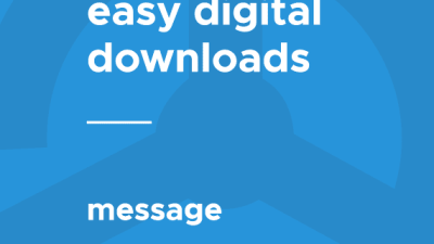 Easy Digital Downloads Message 破解版下载