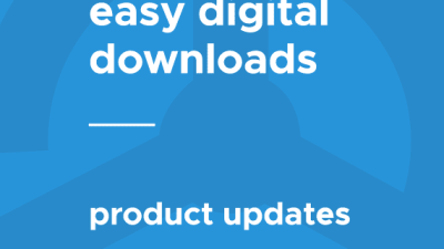 Easy Digital Downloads Product Updates 破解版下载