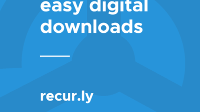 Easy Digital Downloads Recur.ly Checkout 破解版下载