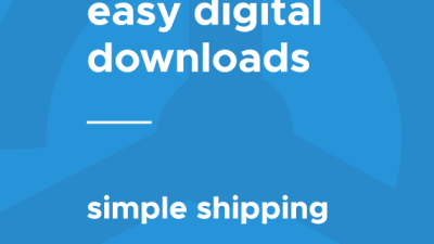 Easy Digital Downloads Simple Shipping 破解版下载