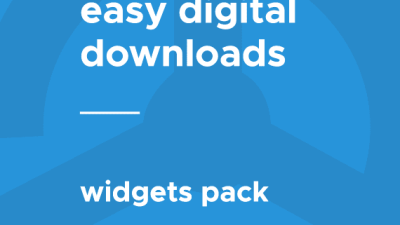 Easy Digital Downloads Widgets Pack 破解版下载