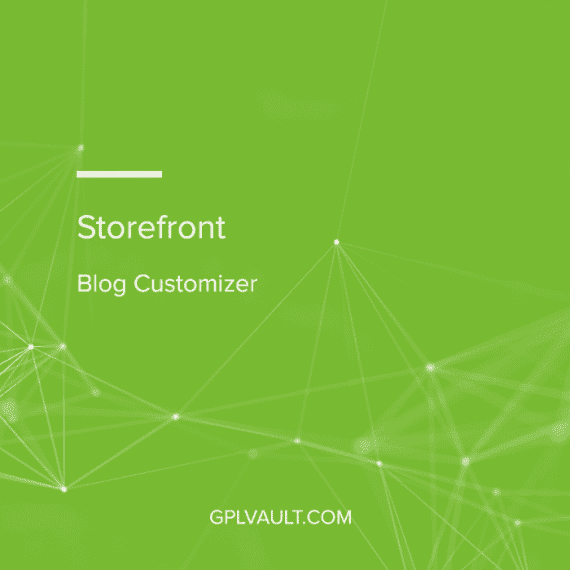 Storefront Blog Customiser 破解版下载