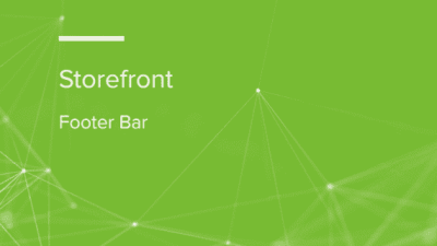Storefront Footer Bar Add-On 破解版下载