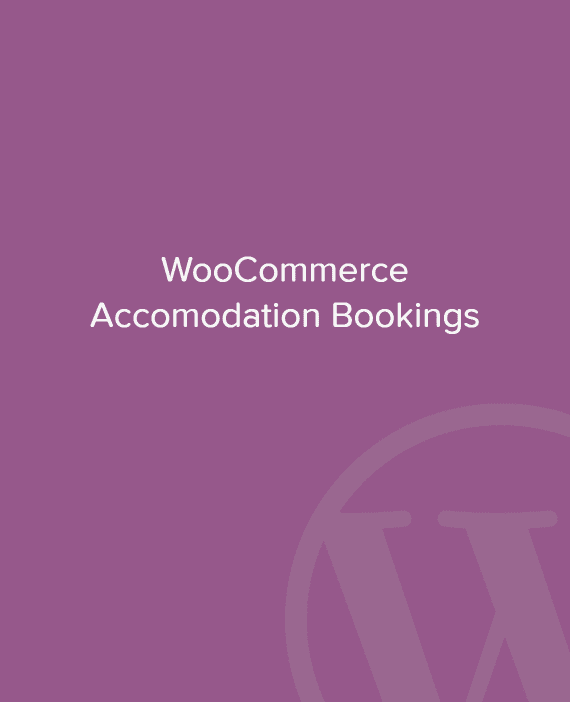 WooCommerce Accommodation Bookings 破解版下载