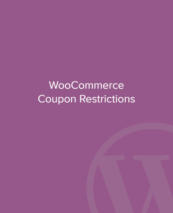 WooCommerce Coupon Restrictions 破解版下载