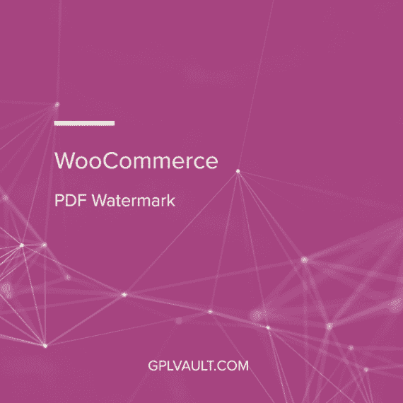 WooCommerce PDF Watermark WooCommerce Extension 破解版下载